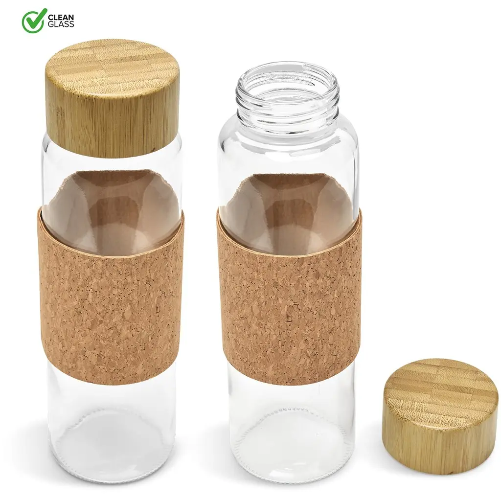 Kooshty Bamboost Glass Water Bottle