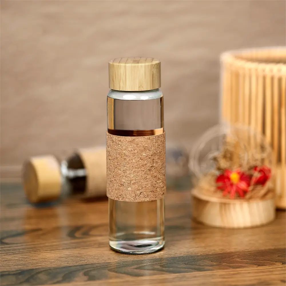 Kooshty Bamboost Glass Water Bottle