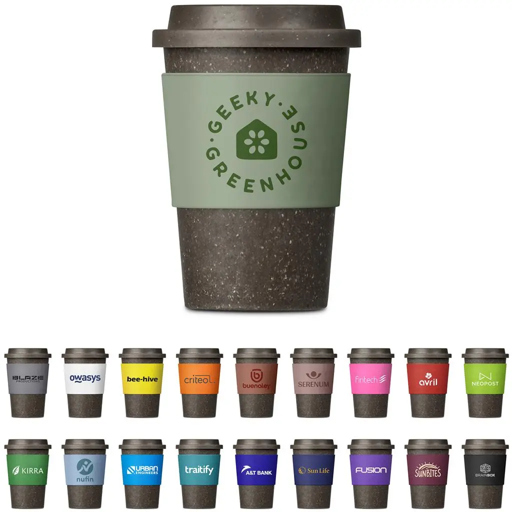 Kooshty Brown Bean Plastic Double-Wall Tumbler