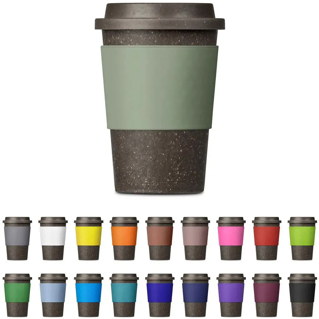 Kooshty Brown Bean Plastic Double-Wall Tumbler