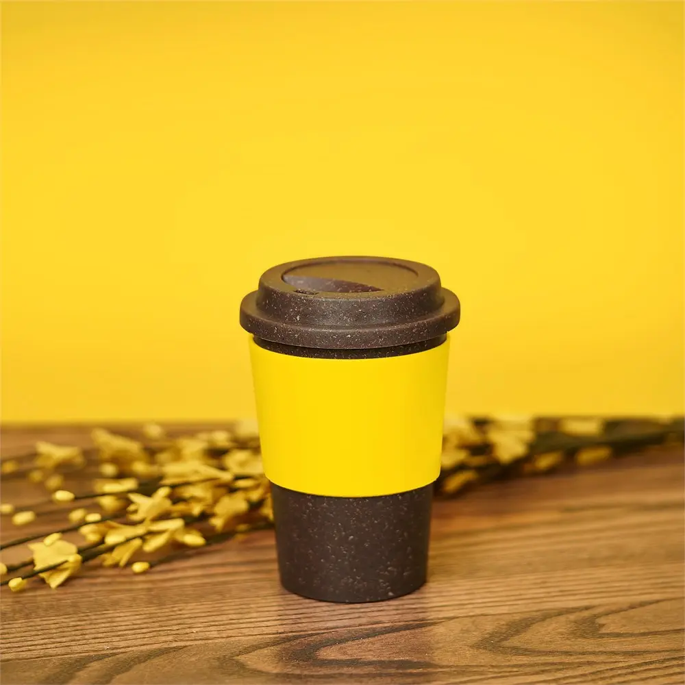 Kooshty Brown Bean Plastic Double-Wall Tumbler