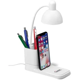 Altitude Lexicon Desk Lamp, Pen Caddy & Phone Stand