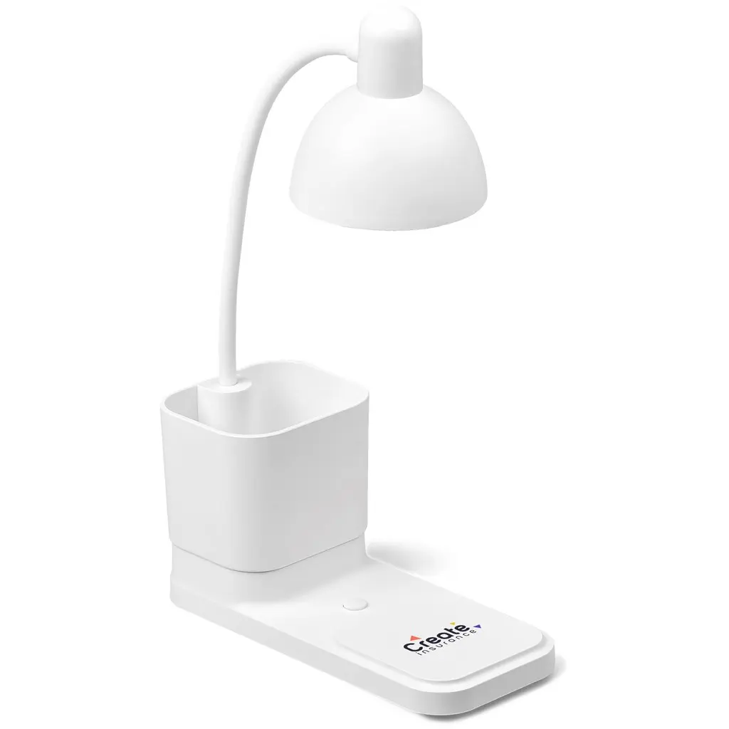Altitude Lexicon Desk Lamp, Pen Caddy & Phone Stand