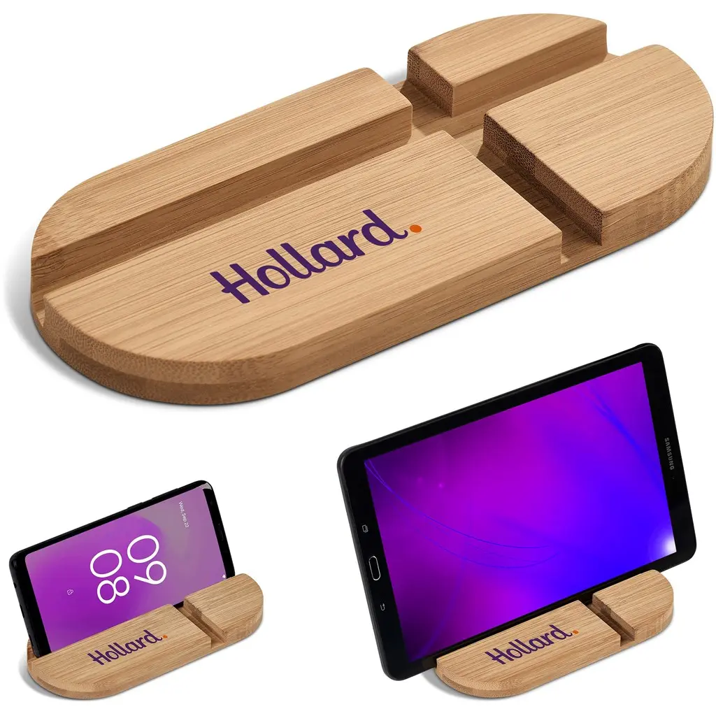 Okiyo Kurosu Bamboo Phone Stand
