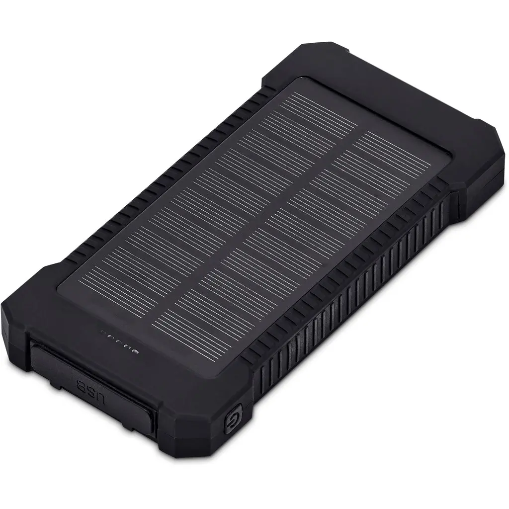 Swiss Cougar Durban Fast Charge 20W Solar Power Bank - 10000mAh