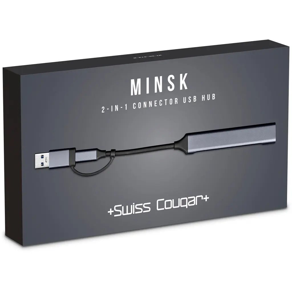 Swiss Cougar Minsk 2-in-1 Connector USB Hub