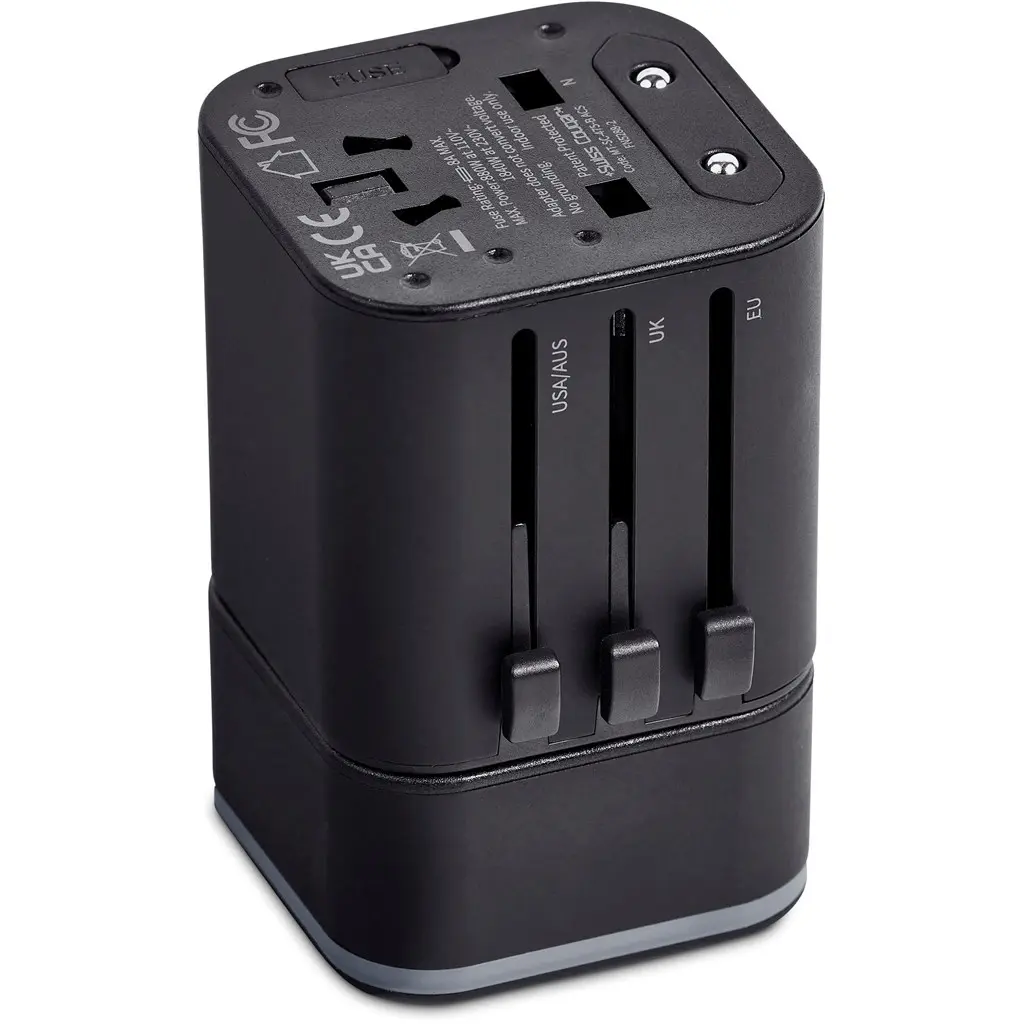 Swiss Cougar Frankfurt World Travel Adaptor