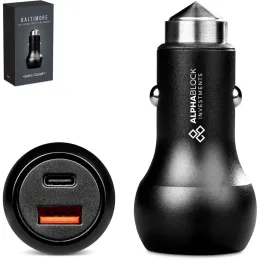 Swiss Cougar Baltimore 2-in-1 Fast Car Charger & Tool