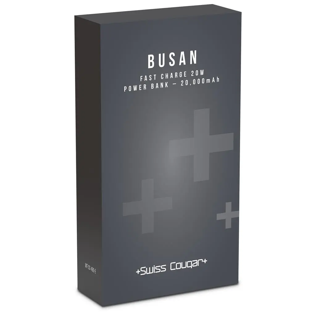 Swiss Cougar Busan Fast Charge 20W Power Bank
