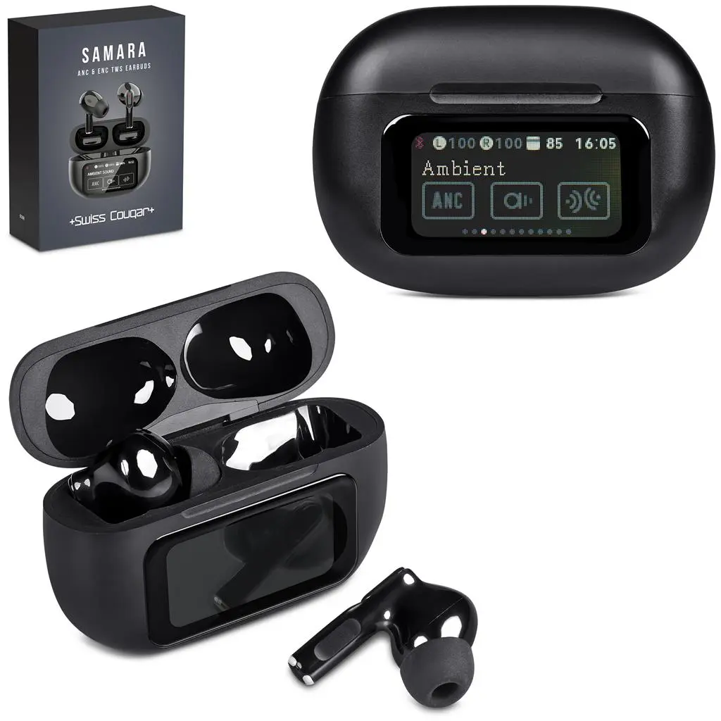 Swiss Cougar Samara ANC & ENC TWS Earbuds