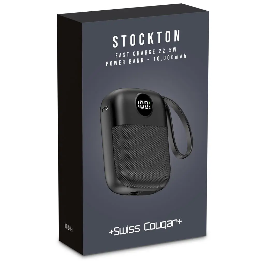 Swiss Cougar Stockton Fast Charge 22.5W Power Bank