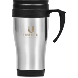 Arabica Stainless Steel & Plastic Double-Wall Mug