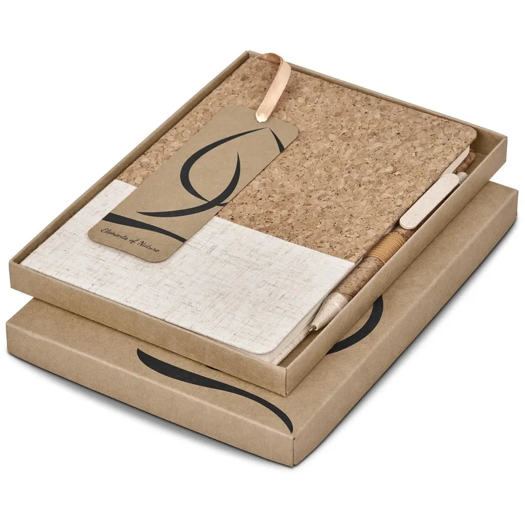 Okiyo Cardon Cork Notebook & Pen Set