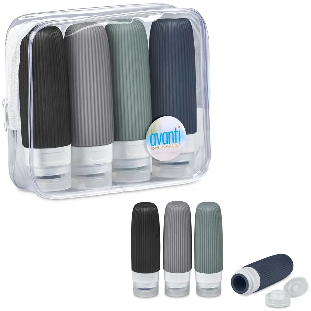 Serendipio Pack Mate Silicone Travel Set