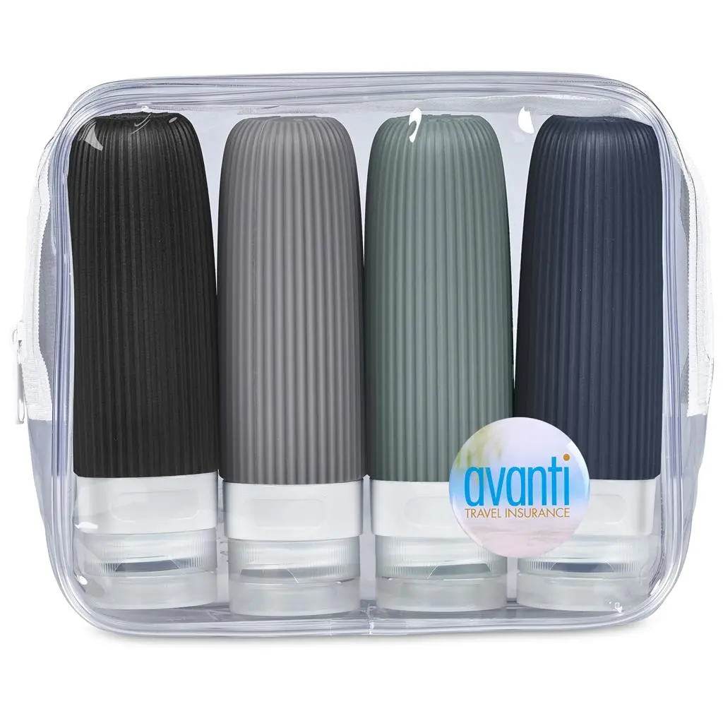 Serendipio Pack Mate Silicone Travel Set