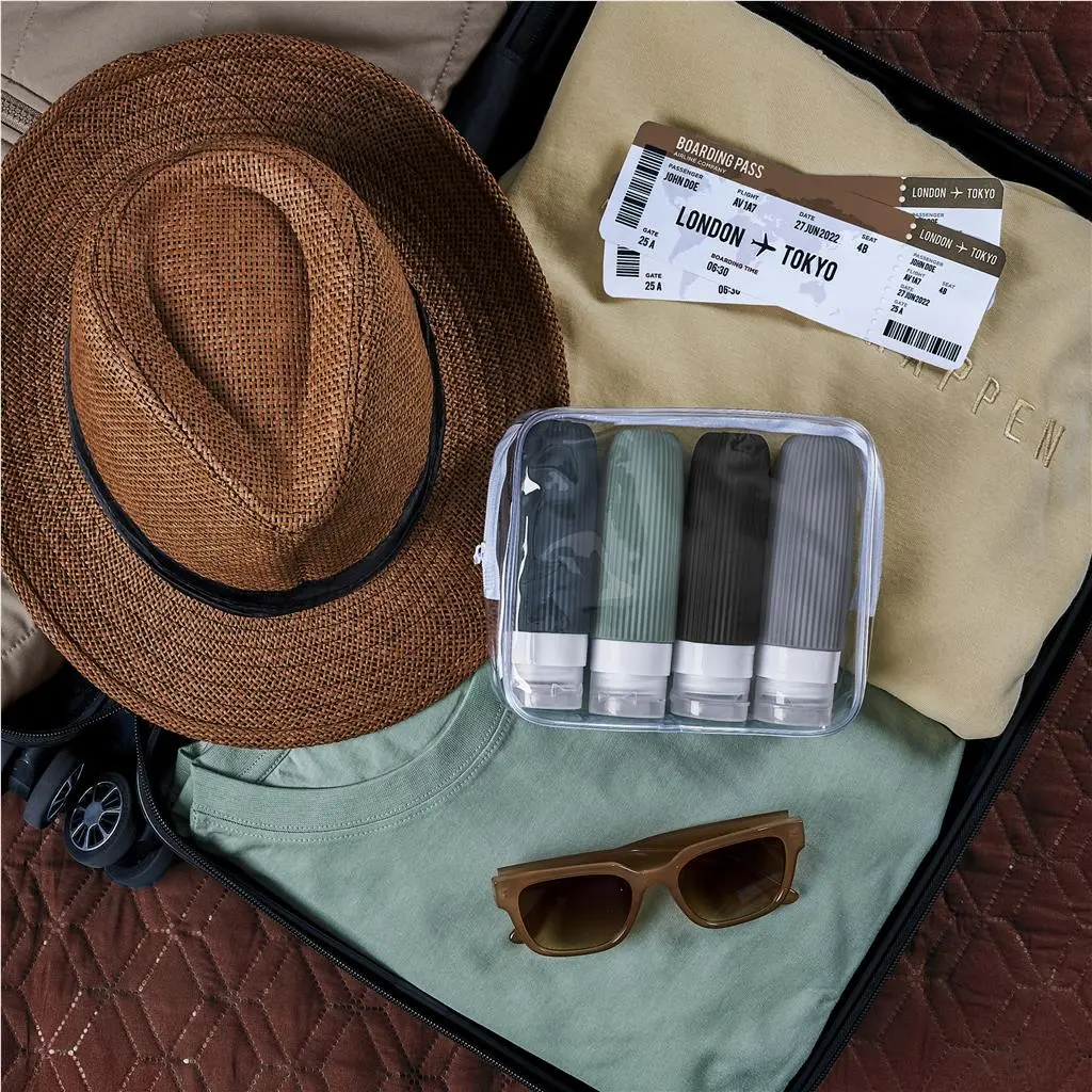 Serendipio Pack Mate Silicone Travel Set