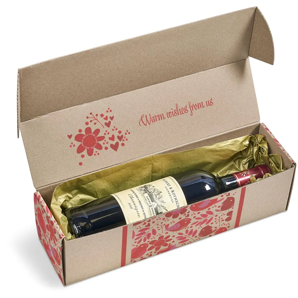 Altitude Bianca Digital Print Wine Gift Box