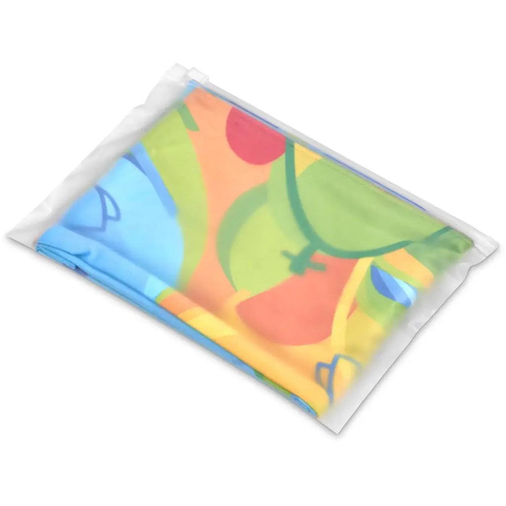 Hoppla Relay Sports Towel - Double-Sided Branding
