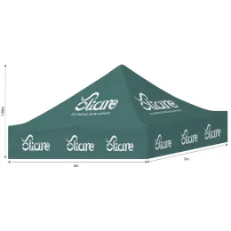 Replacement Skin Ovation Gazebo - 2m x 2m Roof