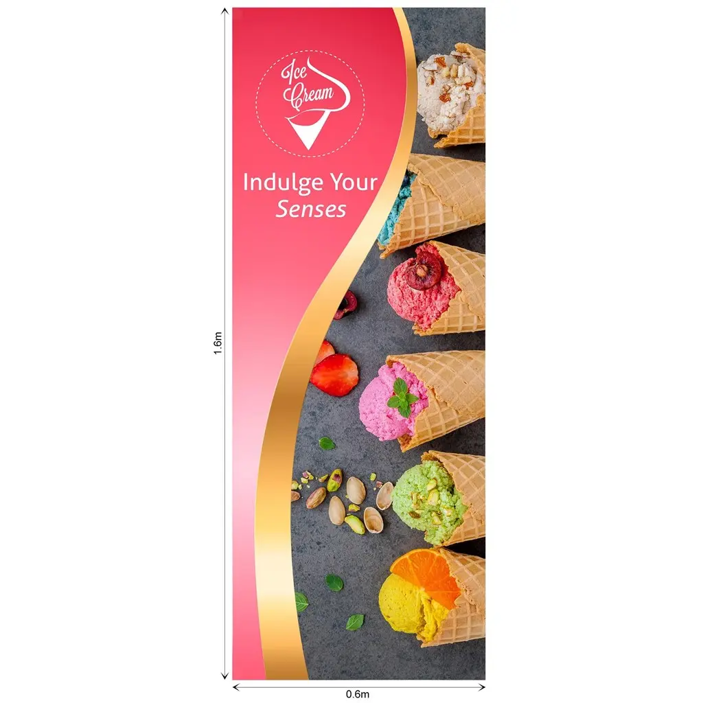 Replacement Skin Champion Layflat PVC X-Banner - 0.6m x 1.6m