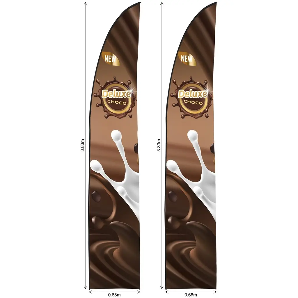 Replacement Skin Legend 3m Arcfin Flying Banner - Set Of 2