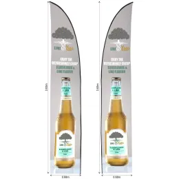 Replacement Skin Legend 3m Arcfin Double-Sided Flying Banner