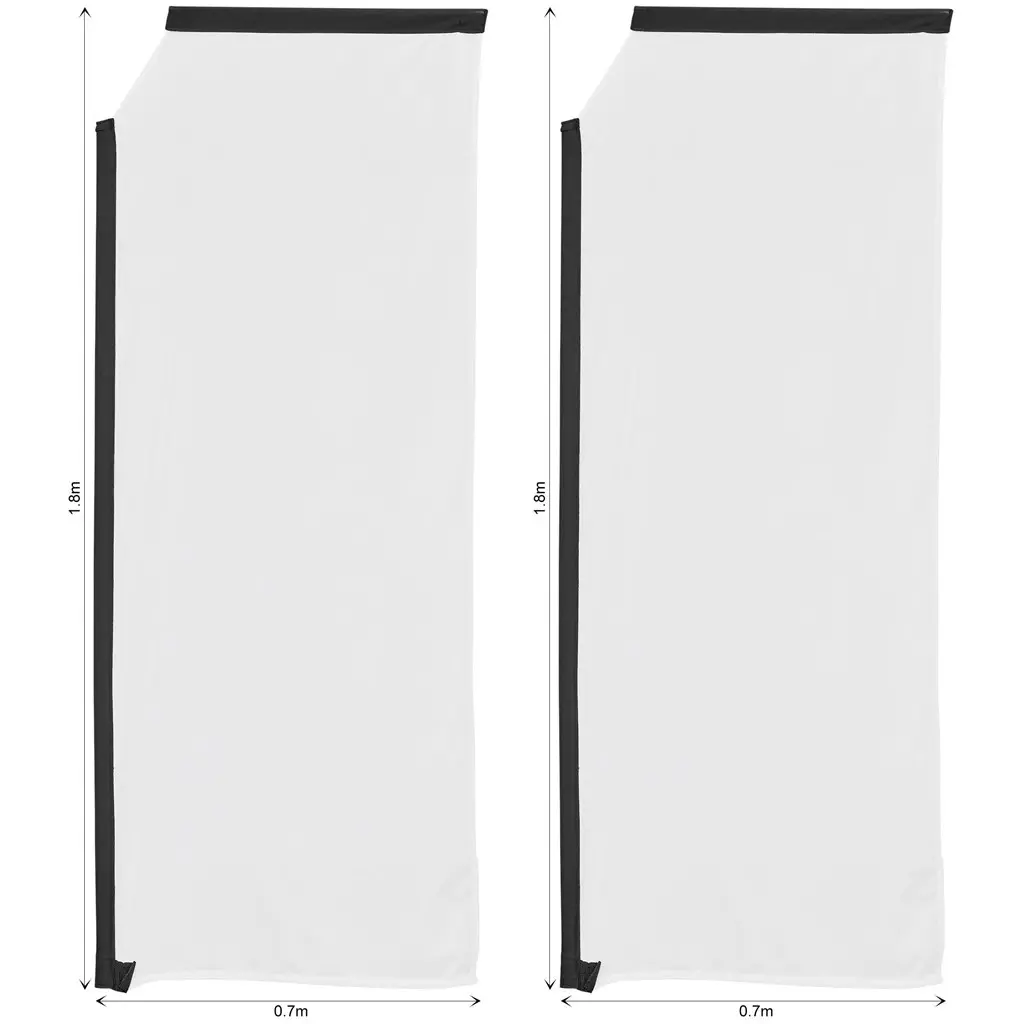 Replacement Skin Legend 2m Telescopic Flying Banner - Set Of 2