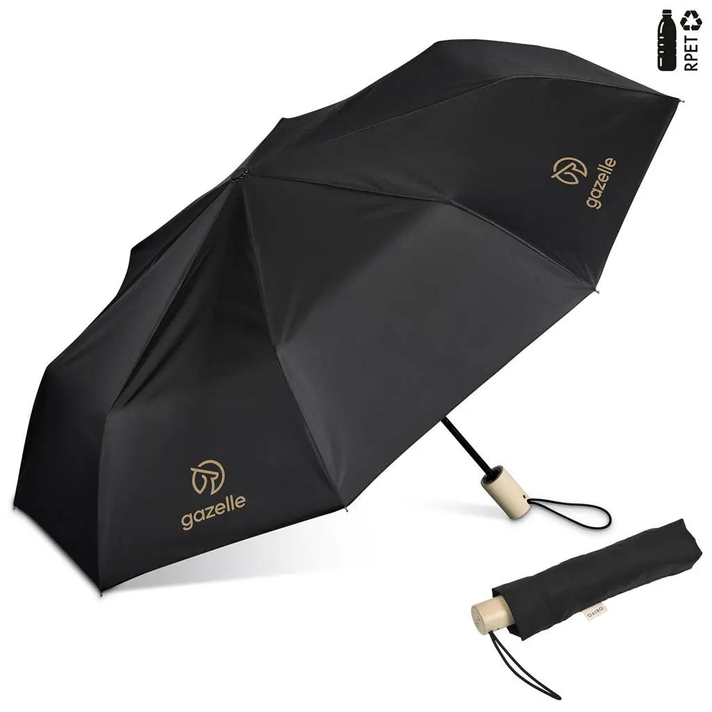 Okiyo Ameno Recycled PET Auto-Open Compact Umbrella