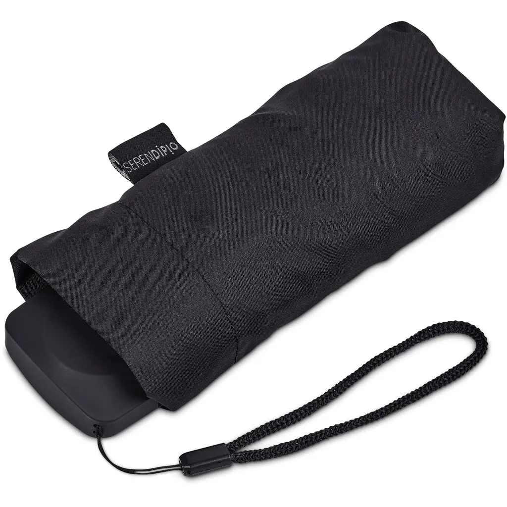Serendipio Salem Recycled PET Compact Umbrella with EVA Pouch