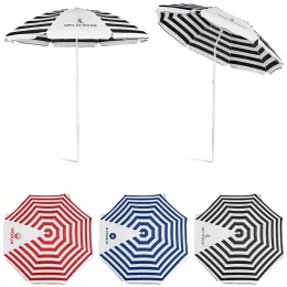 Serendipio Tanereef Stripe Beach Umbrella