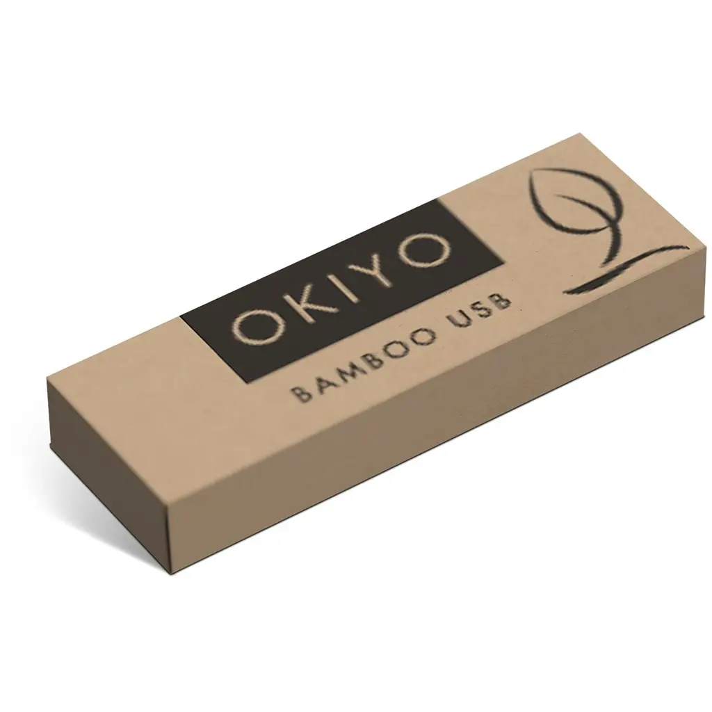 Okiyo Bakemono Bamboo Flash Drive - 32GB