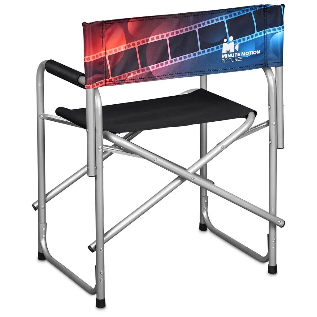 Coated Steel Directors Chair